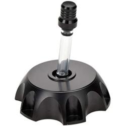 HIAORS CNC Aluminum Gas Fuel Tank Cap With Breather Valve for 50cc 70cc 90cc 110cc 125cc 140cc 150cc 160cc Pit Dirt Bike Motorcycle Black