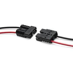 Minn Kota 1865107 MKR-20 Trolling Motor Quick Connect Plug Marine Battery Accessory, Black