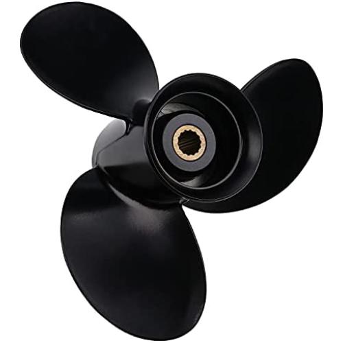 Holdia Propeller 48-897750A11 9 1/4 x 9 RH 3 Blade Compatible with Mercury/Mariner 9.9-20 HP 4 Stroke Boat Motors