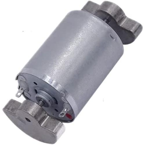 1pcs Double Vibration Motor DC6V 12V 24V 3000rpm 6000rpm 8500rpm RK370 Vibrator Sector Head Vibrating for Massager Toy (DC6V,6000rpm)
