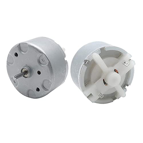 DC 3-12V 2700RPM DC Motor 32mm Diameter RF-500TB-12560 Motor for DIY Toy Science Project