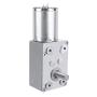 DC 12V Worm Gear Motor Reduction Electric Motor Reversible High Torque Turbo Electric Geared Gear Box with Self Lock Design(62RPM)