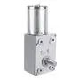 DC 12V Worm Gear Motor Reduction Electric Motor Reversible High Torque Turbo Electric Geared Gear Box with Self Lock Design(62RPM)