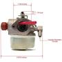 The ROP Shop | Carburetor for Tecumseh LV195EA-362032C, LV195EA-362032D & LV195EA-362036C Motor