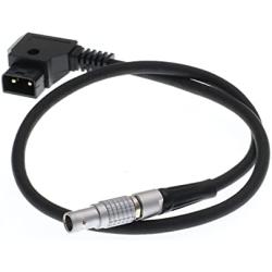 HangTon Power Cable for Tilta Nucleus-M Motor P-tap D-tap 0B 7 Pin 45CM for V-Plate Mount Battery