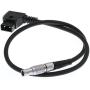 HangTon Power Cable for Tilta Nucleus-M Motor P-tap D-tap 0B 7 Pin 45CM for V-Plate Mount Battery