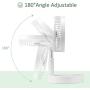 Portable Standing Fan with Remote Controller, 7.5