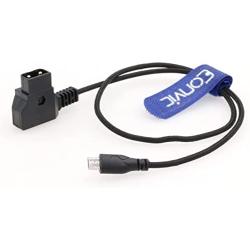 Eonvic D-TAP to Micro USB Power Cable for Tilta Nucleus Nano Motor (Micro USB-dtap)