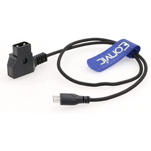 Eonvic D-TAP to Micro USB Power Cable for Tilta Nucleus Nano Motor (Micro USB-dtap)
