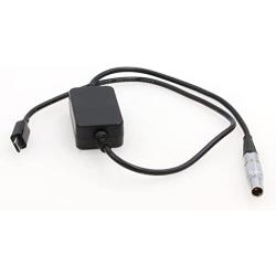 Eonvic Power Cable 0B 2 Pin to Micro USB Regulated 5V for Tilta Nucleus-Nano Motor