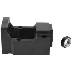 L Shape Fixed Seat, Stepper Motor Seat, Integrated Seat Motor, Mounting Fixing Bracket Base CNC Parts (MBK10-57)