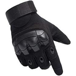 Bethspec Touch Screen Full Finger Tactical Gloves for Men Military Hard Knuckle Motorcycle Paintball Climbing