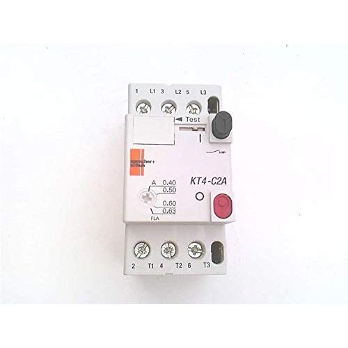 SPRECHER & SCHUH KT4-C2A-A63 Manual Motor Controller, 0.4-0.63A Trip