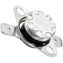 QMseller KSD301 Thermostat 60°C 10A Normally Closed N.C Snap Disc Limit Control Switch Microwave Thermostat Thermal Switch 6pcs