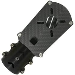 Drone Motor Mount Rc Plant Uav Motor Seat Carbon Tube Fixed Connector Bracket 35mm Black, Mini Drone Accessories
