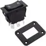 TWTADE Momentary Polarity Reverse Rocker Toggle Switch Control Motor Up Down forword reverse 20A 50V DC/15A 250V AC 6 Pin 3 Position (ON)-Off-(ON) with Panel,Wire KCD2-7-223-6PIN+M-075-1K+X TWTADE Momentary Polarity Reverse Rocker Toggle Switch Control Motor Up Down forword reverse 20A 50V DC/15A 250V AC 6 Pin 3 Position (ON)-Off-(ON) with Panel,Wire KCD2-7-223-6PIN+M-075-1K+X