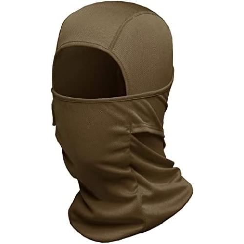 Doerix Balaclava Face Mask for Men Women Sun Hood Tactical Lightweight Ski Motorcycle Running Riding