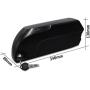 Jieoto Ebike Battery 36V 48V, 10AH 13AH 17AH Electric Bicycle Battery Lithium ion Battery with Charger BMS USB Port, for Electric Bike 250W 350W 500W 750W 1000W Motors