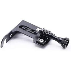 Evomosa Motorcycle Front Left Camera Support Bracket (Black)