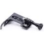 Evomosa Motorcycle Front Left Camera Support Bracket (Black)