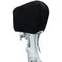 Outboard Motor Cover 600D Water Resistant Oxford Fabric, Boat Motor Cover Universal Size, Motor Hood Cover Fits 100-225HP Black