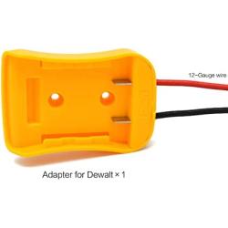 IRONFACE Upgrade Power Wheels Battery Adapter Converter kit for DeWalt 18V 20V Battery DW DIY