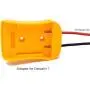 IRONFACE Upgrade Power Wheels Battery Adapter Converter kit for DeWalt 18V 20V Battery DW DIY IRONFACE Upgrade Power Wheels Battery Adapter Converter kit for DeWalt 18V 20V Battery DW DIY