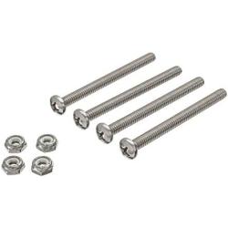 MotorGuide 8M4000873 Trolling Motor Mounting Kit — for Bow-Mount Brackets — Set of 4 Screws, Washers, Rubber Washers & Nuts