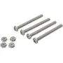 MotorGuide 8M4000873 Trolling Motor Mounting Kit — for Bow-Mount Brackets — Set of 4 Screws, Washers, Rubber Washers & Nuts