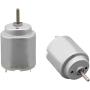 Fielect 2Pcs DC Motor 1.5-6V 5000-20000RPM Micro Motor Mini Motor Electric Motor Round Shaft for RC Boat DIY Airplane Toys Model DIY Hobby