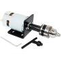 Mini Electric Motor 775 DC Motor 12V/24V With B10 Drill Chuck And Seat Mounting Bracket Mini Table Saw for Cutting/Polishing