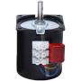 Fetcus 220v 14W Synchronous motor 2.5-100RPM Low Noise Gearbox Electric Motor Barbecue High Torque Low Speed Synchronous AC Motor - (Speed: 14W 100RPM)