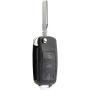 Replacement Keyless Entry Remote Flip Key Fob fits 2002 2003 2004 2005 VW Jetta, Golf, Passat (HLO1J0959753AM)