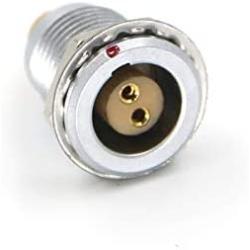 DRRI 1B Egg 2 Pin Female Industrial Socket multipole Circular Metal Connector