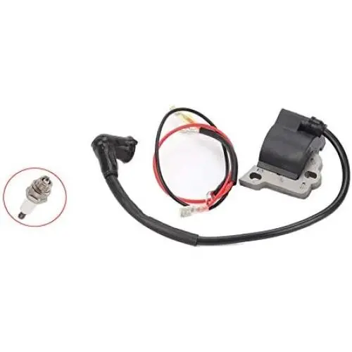 PARTSRUN Ignition Coil Module + Spark Plug for Honda Trimmer GX31 GX22 30500-ZM3-003 Engine Motor Blower,ZF038-XHHS