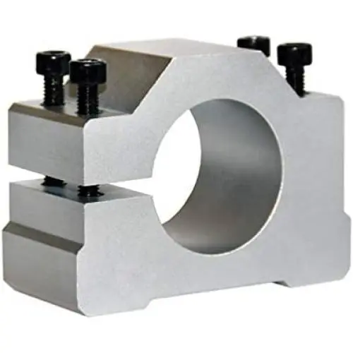 ULTECHNOVO Spindle Fixed Seat Engraving Machine Spindle Fixture Motor Holder Aluminum Mount Bracket