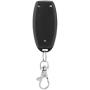 Cloning Wireless Alarm Remote Control Key Fob, Wireless Universal 3 Key Metal Clone Remote Control Copy for Electric Gate Garage Door