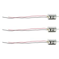 3 Pack High Torque 6-18V DC Motor with Wire Leads Attached (1.48