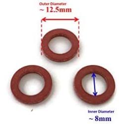 3x Boat Motor Washer 90430-08003 Seal Seals Gasket For Yamaha Parsun Outboard F 2.5HP - 30HP small 2/4-stroke Engine