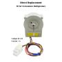 EMIHO Evaporator Fan Motor Fit for LG Kenmore Refrigerators Replace EAU63103208 4324006