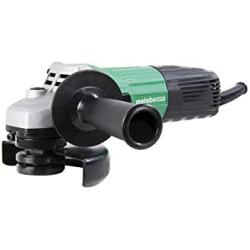 Metabo HPT Angle Grinder, 4-1/2-Inch, 5.1-Amp Motor, Small Grip Diameter, 4 Lbs (G12SS2)