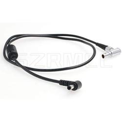 SZRMCC DC 5.5x2.5mm Barrel Plug to 0B 7 Pin Male Motor Power Cable for Tilta Nucleus-M Wireless Lens Motor