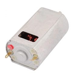 sourcing map DC Motor Micro Vibration DC 3-6V 48000RPM Large Torque Magnet Silver