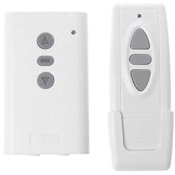 Calvas Motor Controller AC 220V Wireless Remote Control Switch 433MHz UP Down Stop Tubular Forward Reverse TX RF
