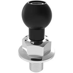MHK MOUNTS Mount for Motorcycle YZF-R3 MT-03 XT350 V-Star 250 Fork Stem Hole Base, Sliver Color