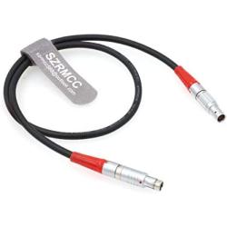 SZRMCC ARRI Alexa RS Fischer 3 Pin Male to 0B 4 Pin Male Power Cable for ARRI FIZ Lbus Cforce RF Lens Motor