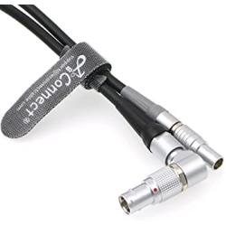 Cable-Alexa-Amira-CAM-EXT-Motor 7 Pin Male to EXT 6 Pin Right Angle for ARRI cforce RF Motor| cmotion cPRO Motor camin| Alexa| Amira AConnect 60CM