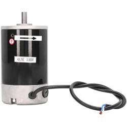 Mini Electric Motor 550W 6000RPM Large Torsion Low Noise Stable Drive Iron Lathe Machine Motor for CJ18A(#1)