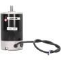 Mini Electric Motor 550W 6000RPM Large Torsion Low Noise Stable Drive Iron Lathe Machine Motor for CJ18A(#1)