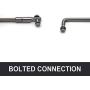 Winibo Outboard Steering Link Lever Stainless Steel Steering Tiller Arm Connecting Rod for Marine Boat